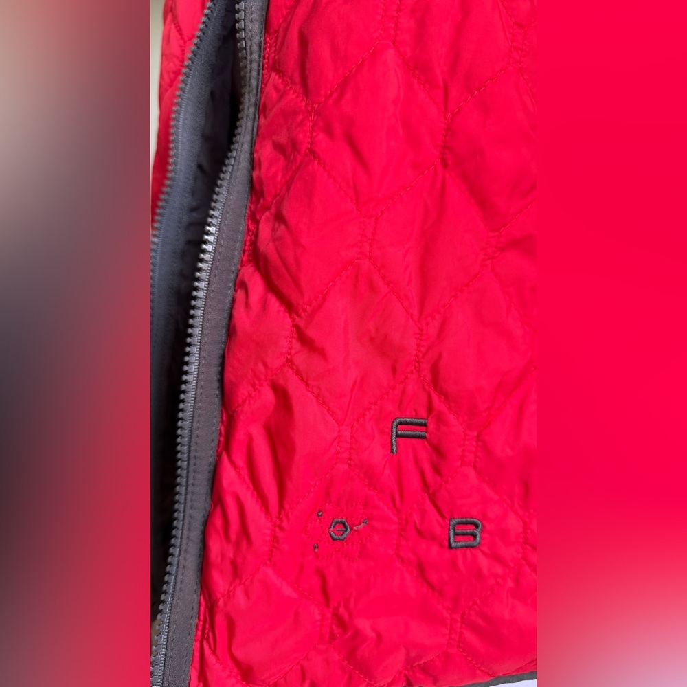 Burton Women's Red Quilted Jacket - Picture 3 of 5